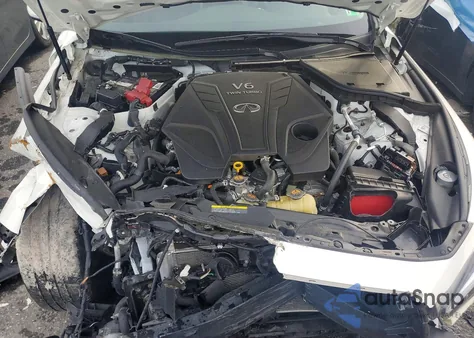 2022 Infiniti Q50 Luxe z USA, uszkodzony, nr VIN JN1EV7BR0NM340974